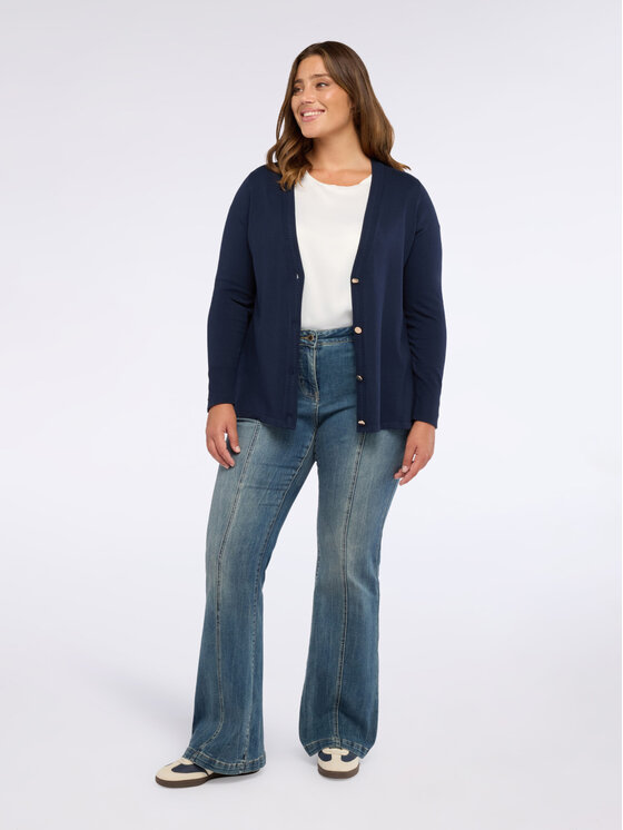 Fiorella Rubino Fiorella Rubino Jeans P426T005036N024 Blu Flare Fit