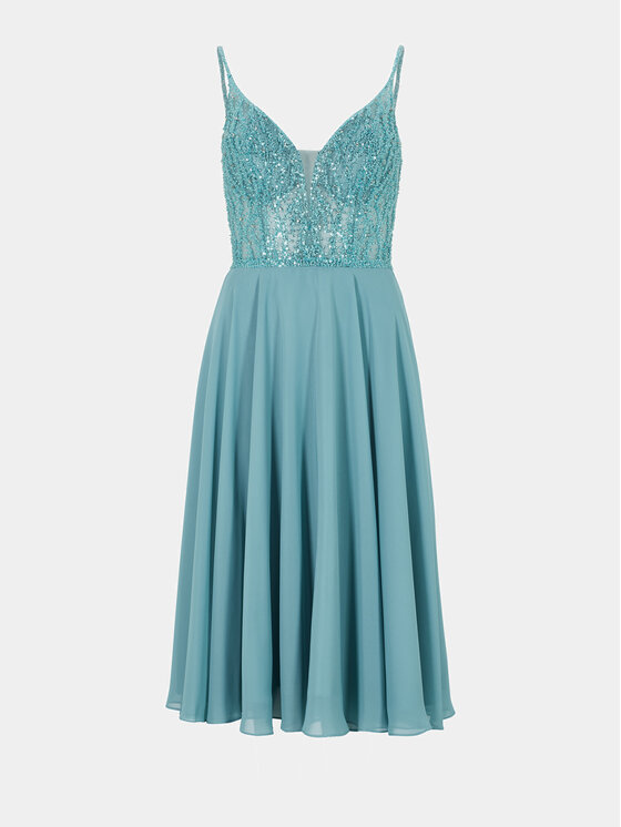 Hey Kyla Hey Kyla Koktélruha 5AC106HK Kék Slim Fit