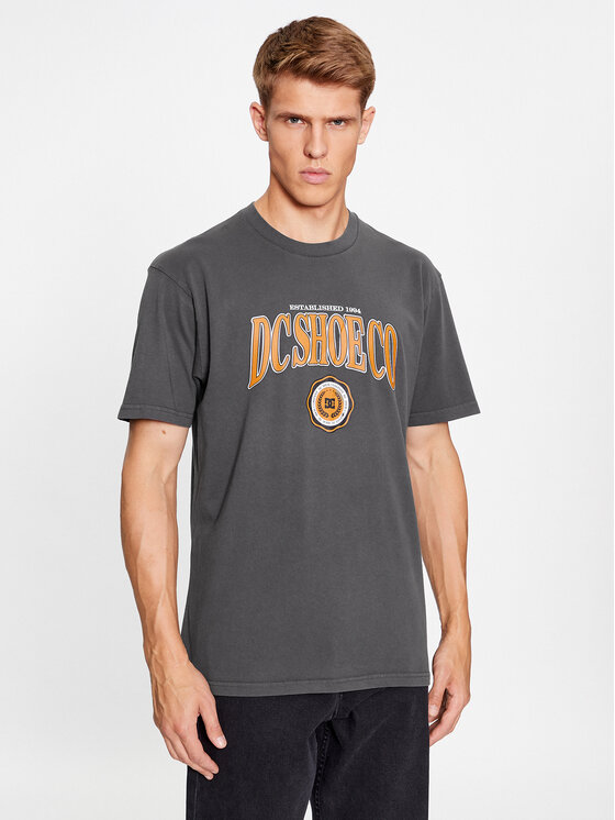 DC Shoes DC Shoes T-Shirt Tuition Tees ADYZT05273 Czarny Regular Fit