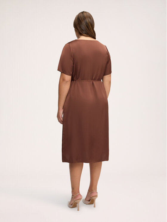 Fiorella Rubino Fiorella Rubino Abito da sera 7075T001905N022 Marrone Regular Fit