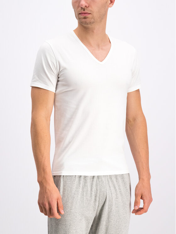 Calvin Klein Underwear 2 marškinėlių komplektas 000NB1089A Balta Slim Fit