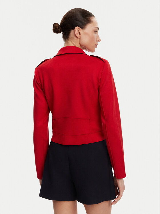 Morgan Morgan Tehisnahast jope 241-GOUSMI Punane Regular Fit