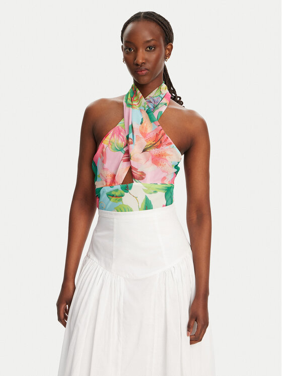 Bardot Bardot Blúz Fontes Halter 59898TB Színes Regular Fit
