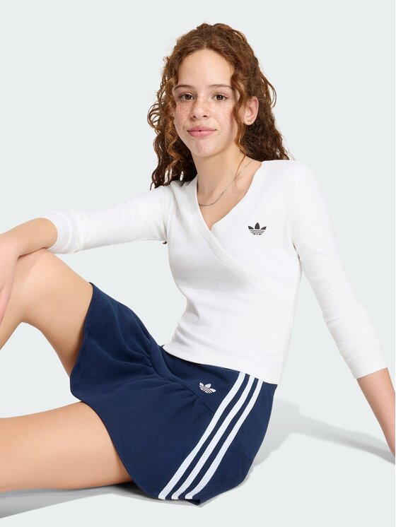 adidas adidas T-Shirt 168995 Biały Slim Fit