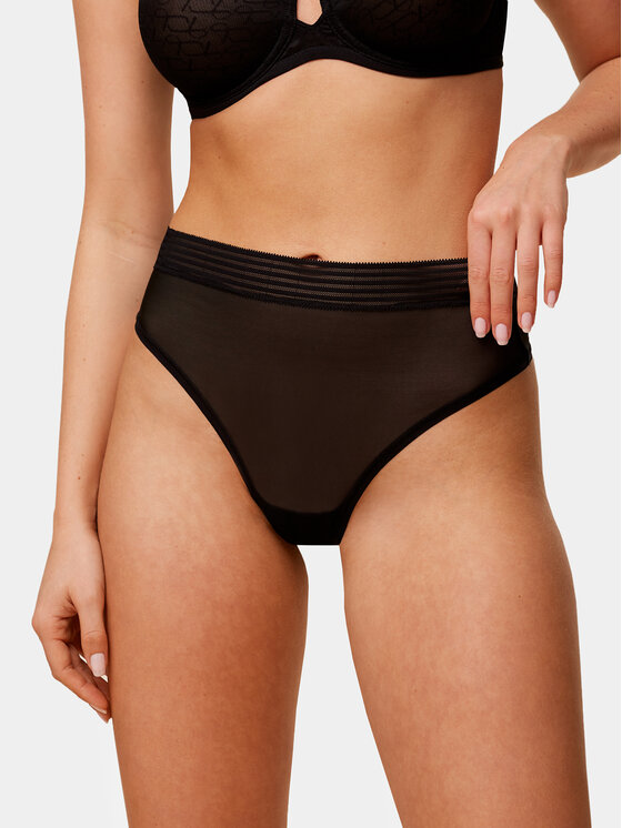 Triumph Triumph Σετ 2 τεμάχια στρίνγκ Tempting Sheer 10218590 Μαύρο