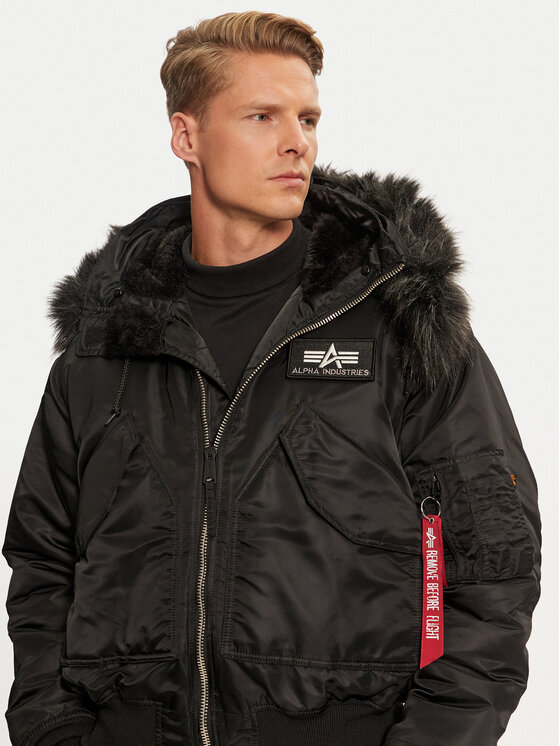 Alpha Industries Alpha Industries Zimné bundy AI.113145-515-M Čierna Regular Fit
