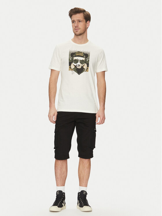 Blend Blend Jeans kratke hlače 20713329 Črna Regular Fit