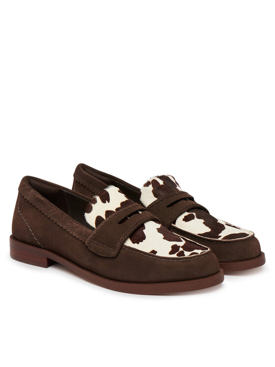 Clarks Clarks Лоуфъри Straven Edge 26186597 Кафяв