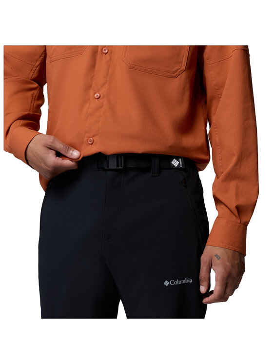 Columbia Columbia Pantaloni outdoor Essential Hike Brushed Back Pant Nero Regular Fit