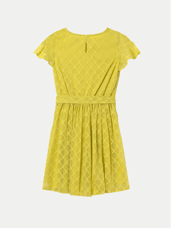 Mayoral Mayoral Rochie de vară 6948 Galben Regular Fit