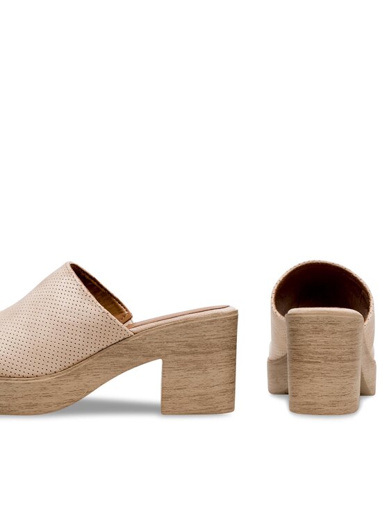 Clara Barson Clara Barson Pantoletten WS2P227-03 Beige