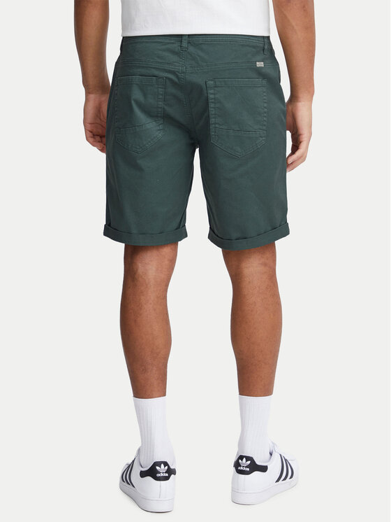 Blend Blend Šortky z materiálu 20716713 Zelená Slim Fit