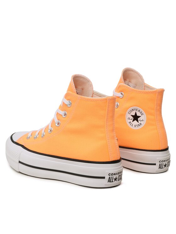 Converse Converse Modne superge Chuck Taylor All Star Lift Hi A03052C Oranžna