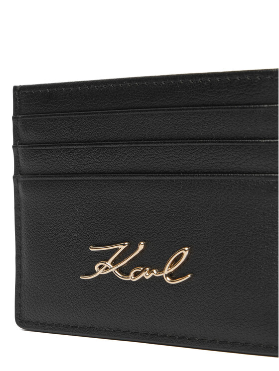 KARL LAGERFELD KARL LAGERFELD Puzdro na kreditné karty B1W32034 Čierna