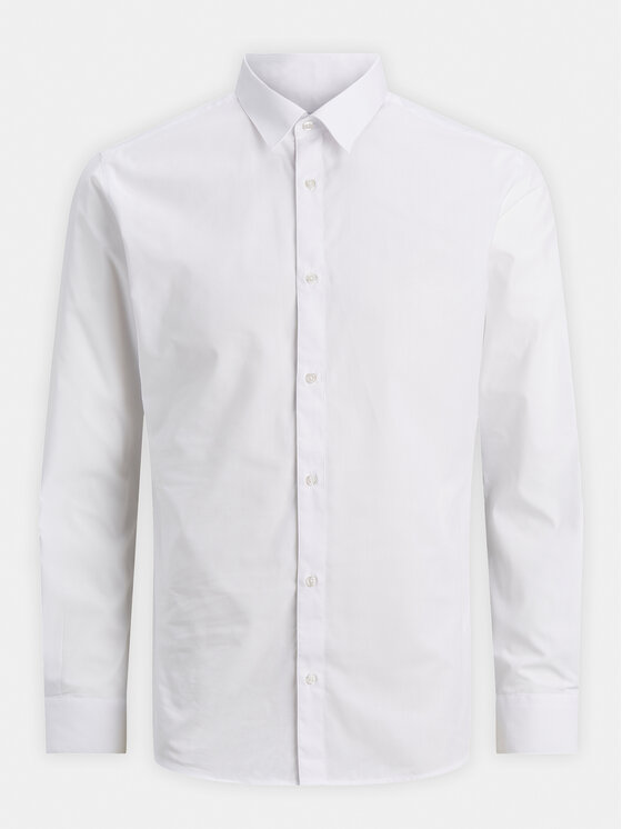 Jack&Jones Junior Jack&Jones Junior Camicia Joe 12252680 Bianco Regular Fit