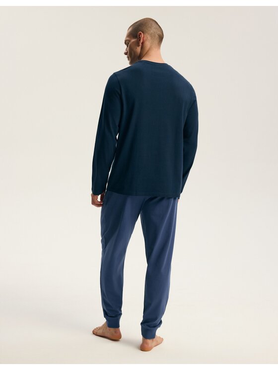 Henderson Henderson Piżama 45499 Granatowy Regular Fit