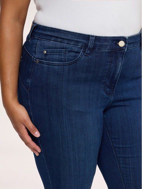 Fiorella Rubino Fiorella Rubino Jeansy P478T205394N034 Niebieski Skin Fit