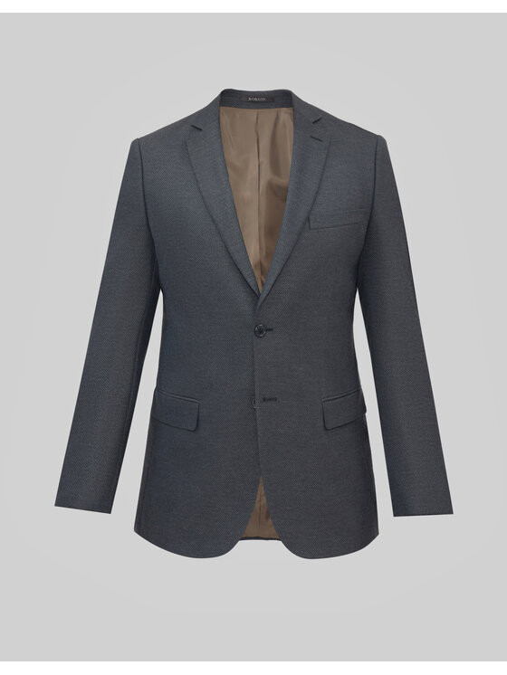 Borgio Borgio Marynarka brolo_g Granatowy Slim Fit