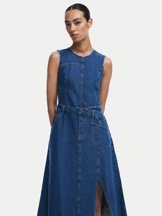 Desigual Desigual Farmer ruha Nueva 24WWVD01 Kék Regular Fit