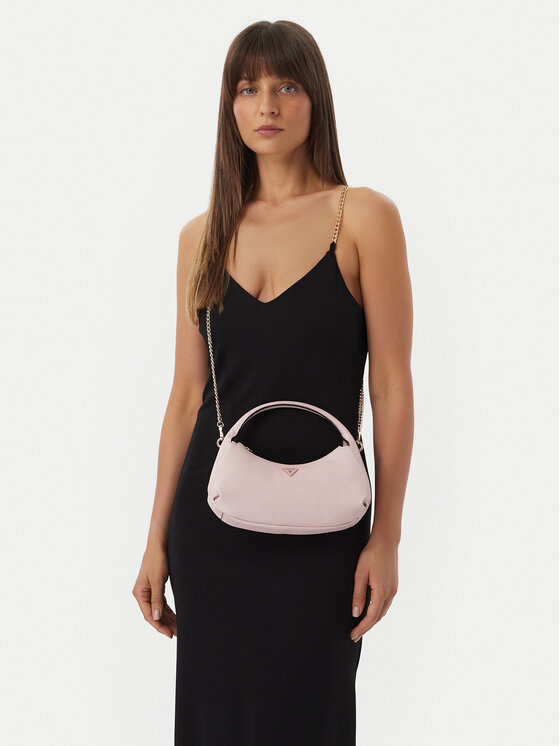 Guess Ročna torba Gilda Mini HWZG97 47730 Svetlo rožnata