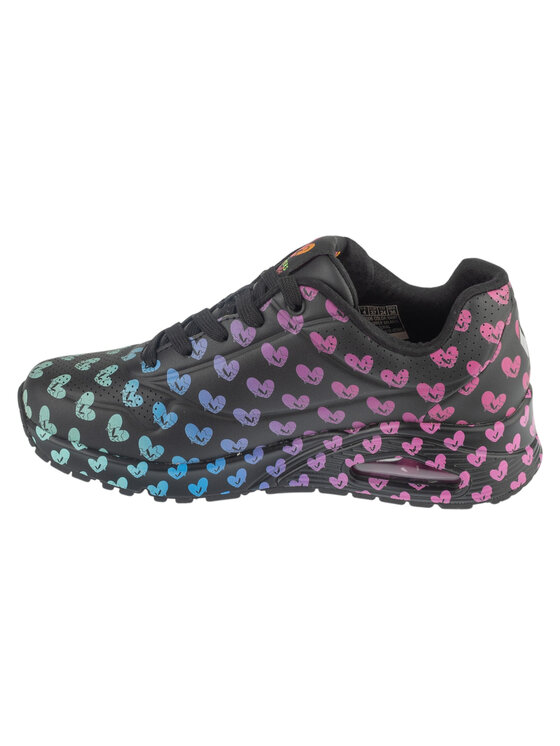 Skechers Skechers Sneakersy Uno - Live Colorfully Czarny
