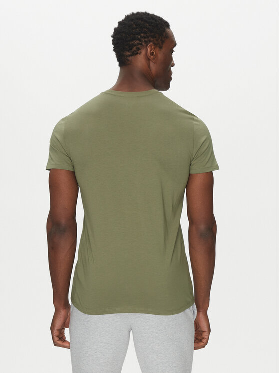 Lacoste Lacoste Футболка TH6709 Зелений Regular Fit