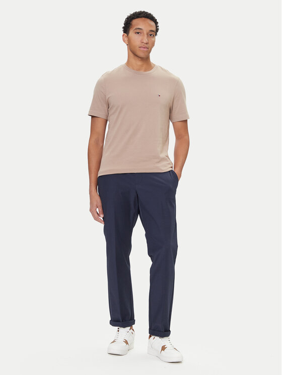 Tommy Hilfiger Tommy Hilfiger Футболка Ess Seasonal MW0MW39995 Бежевий Regular Fit