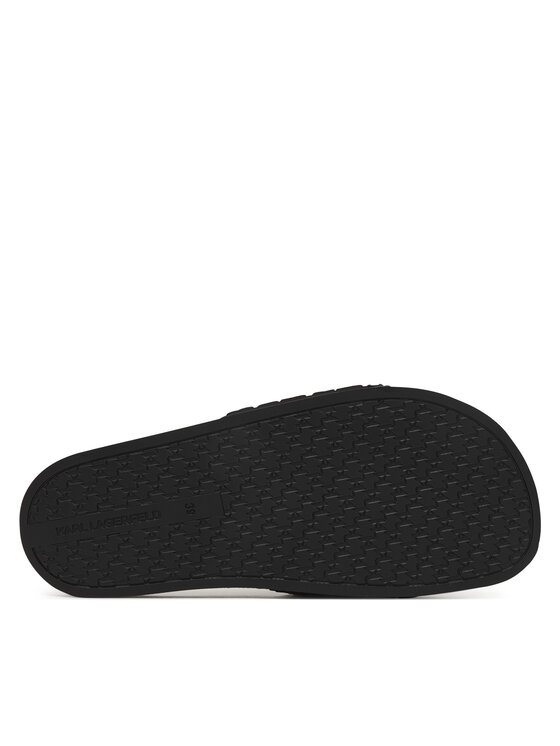 KARL LAGERFELD KARL LAGERFELD Şlapi KL80903C Negru