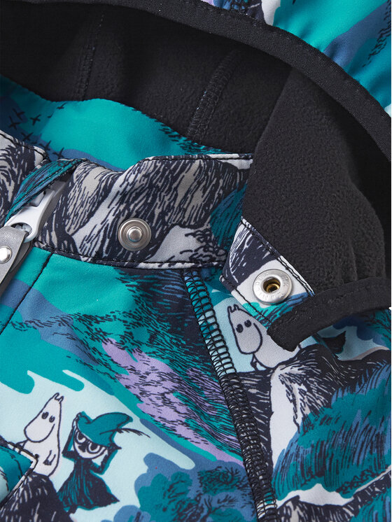 Reima Reima Μπουφάν Softshell Moomin Vantti 5100009E Έγχρωμο Regular Fit