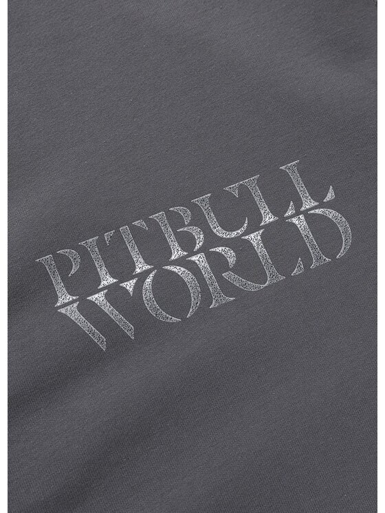 PITBULL PITBULL Bluza WORLD Szary Regular Fit