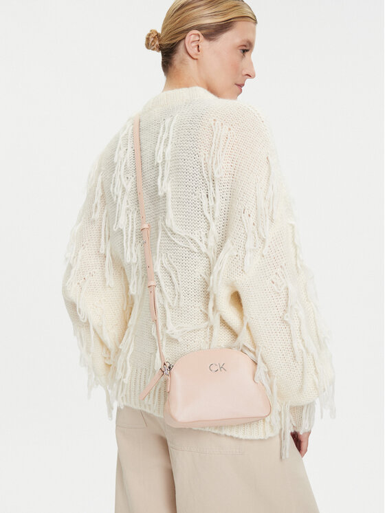 Calvin Klein Calvin Klein Handtasche Ck Daily Small Dome_Pearlized K60K611880 Grau