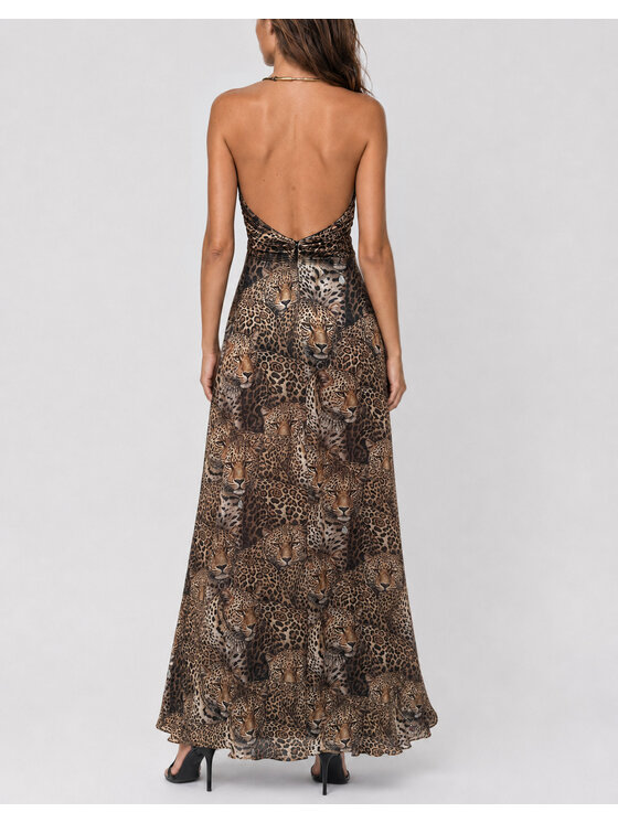 PHILIPP PLEIN PHILIPP PLEIN Večerné šaty 32111 Béžová Fitted Fit