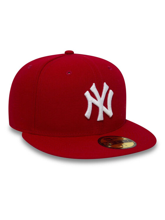 New Era New Era Cappellino New York Yankees Fullcap Rosso