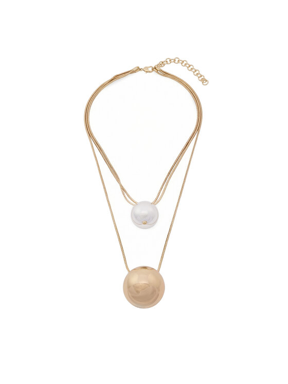 Weekend Max Mara Weekend Max Mara Ogrlica 2615751084650 Zlatna