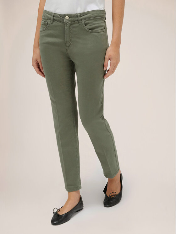 Motivi Motivi Pantaloni di tessuto P727Q003648N035 Verde Regular Fit