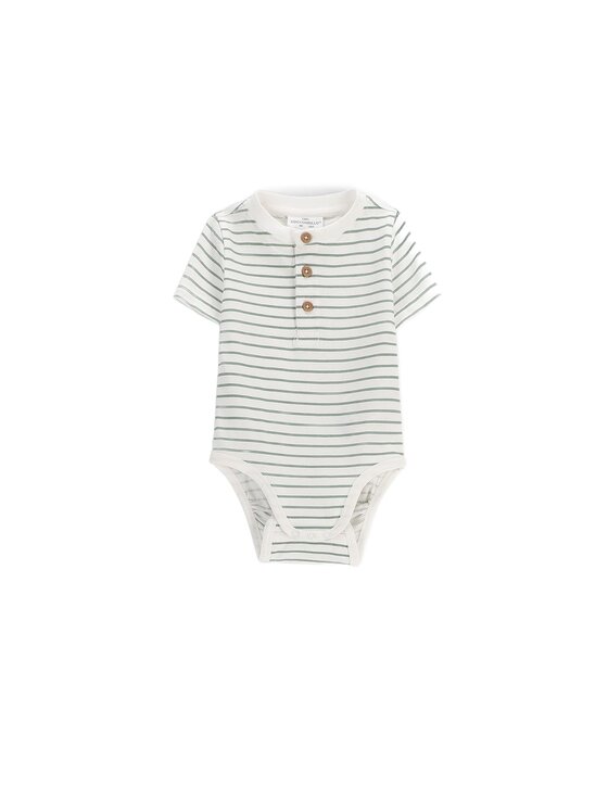 Coccodrillo Coccodrillo Body dziecięce WC6112201IBN-003 Kremowy Regular Fit