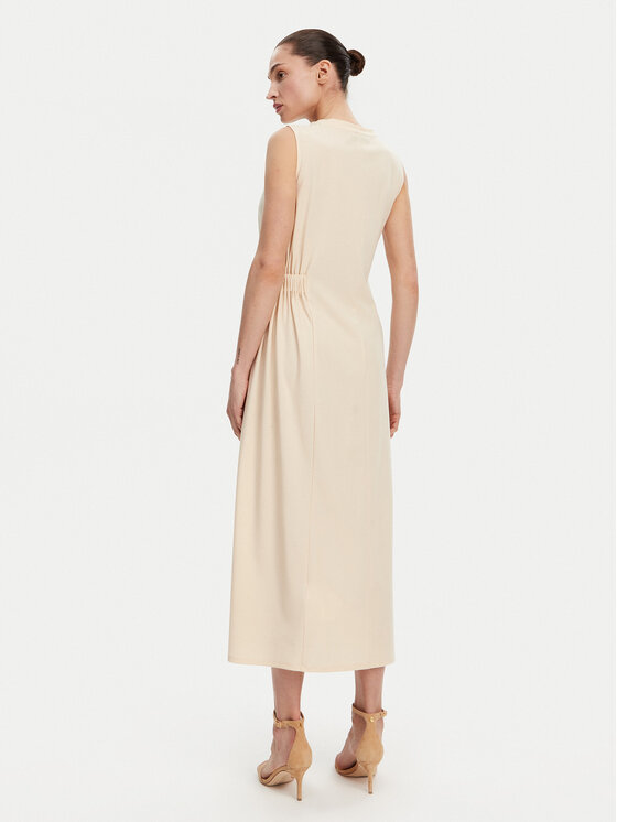 Weekend Max Mara Weekend Max Mara Rochie de vară Tenebre 2515621032 Écru Regular Fit