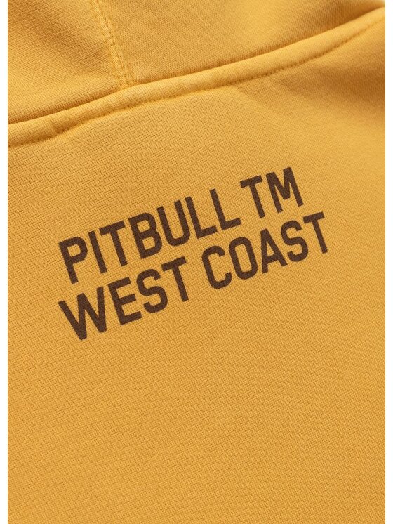 PITBULL PITBULL Bluza AUTOMATIC Żółty Regular Fit