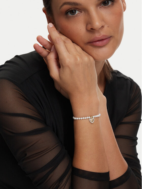 Guess Guess Brățară JUBB06 091JW Alb