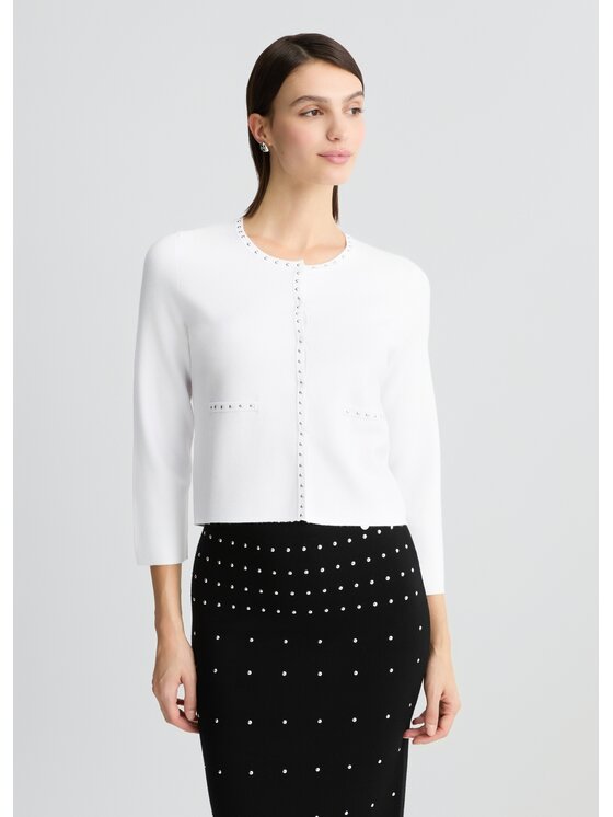 Liu Jo Liu Jo Giacca da donna WA5384MS99E10701 Bianco Regular Fit