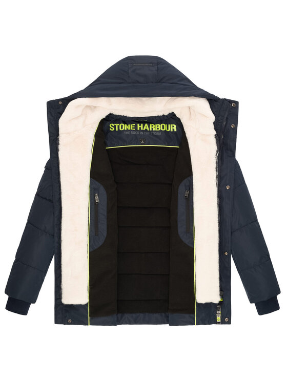 Stone Harbour Stone Harbour Kurtka zimowa Lauroo Niebieski Regular Fit