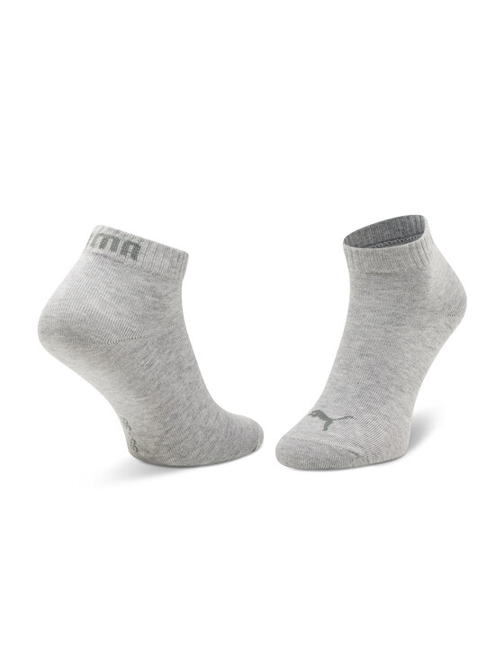 Puma Puma Zestaw 3 par niskich skarpet unisex 271080001 Szary