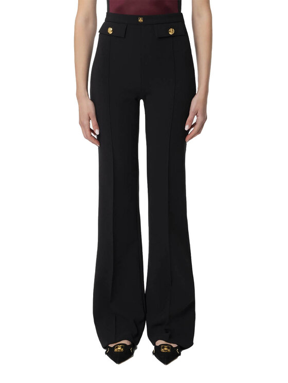 Elisabetta Franchi Elisabetta Franchi Pantaloni outdoor 8053686122841 Nero Regular Fit