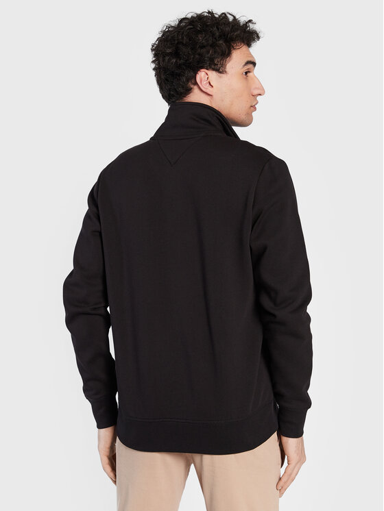 Tommy Hilfiger Tommy Hilfiger Суитшърт Logo MW0MW29327 Черен Regular Fit