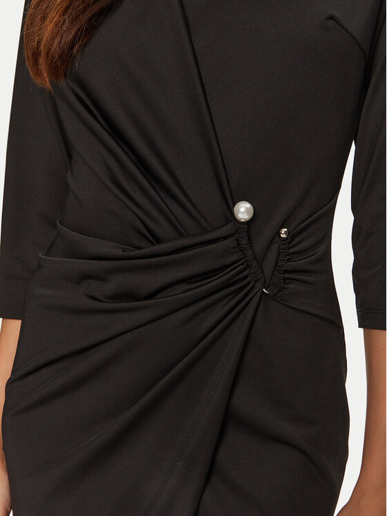 Rinascimento Rinascimento Õhtune kleit CFC0019791002 Must Regular Fit