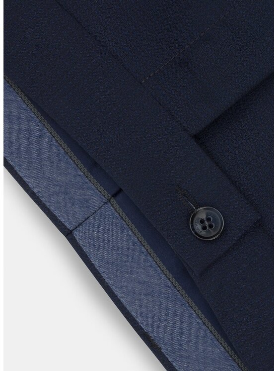 Pako Lorente Pako Lorente Spodnie garniturowe P20SP-6G-020 Granatowy Slim Fit