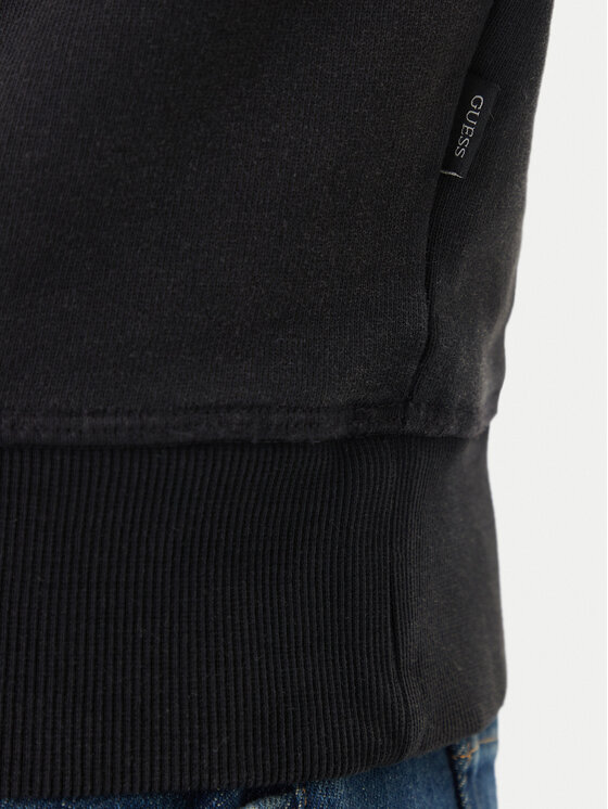 Guess Jeans Guess Jeans Sweatshirt M6GQA6 KCPR1 Schwarz Regular Fit
