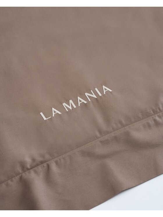 La Mania La Mania Komplet pościeli Mousse Brązowy