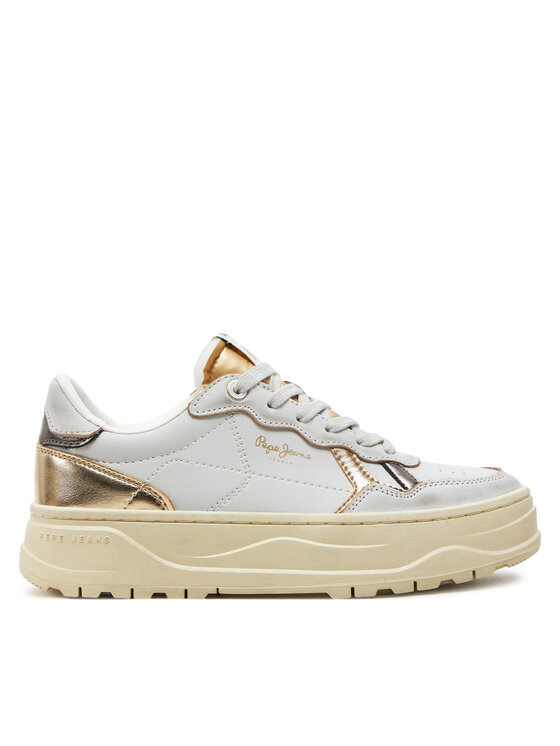 Pepe Jeans Pepe Jeans Sneakersy Kore Club W PLS00021 Bílá