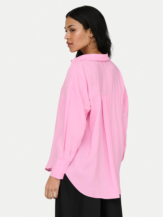 ONLY ONLY Koszula Zazima 15272523 Fioletowy Oversize